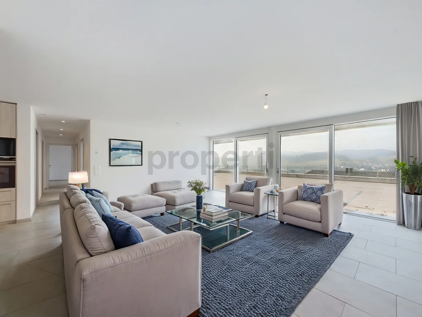 Exclusive terrace apartment with panoramic view in Füllinsdorf - Photo 8 of 11