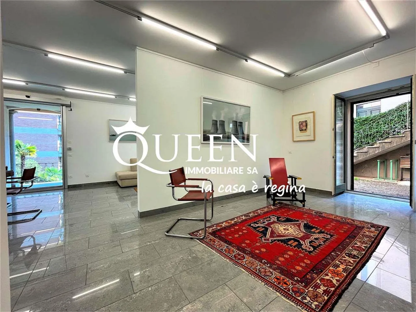 Lugano Centro: Appartamento 5 locali, 190 m², giardino privato, portico - Foto 5 di 13