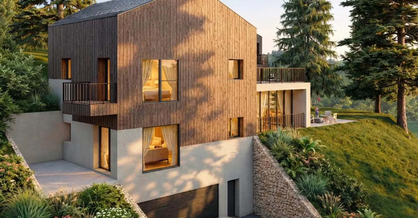 Moderne Villa in Randogne - Foto 3 von 5