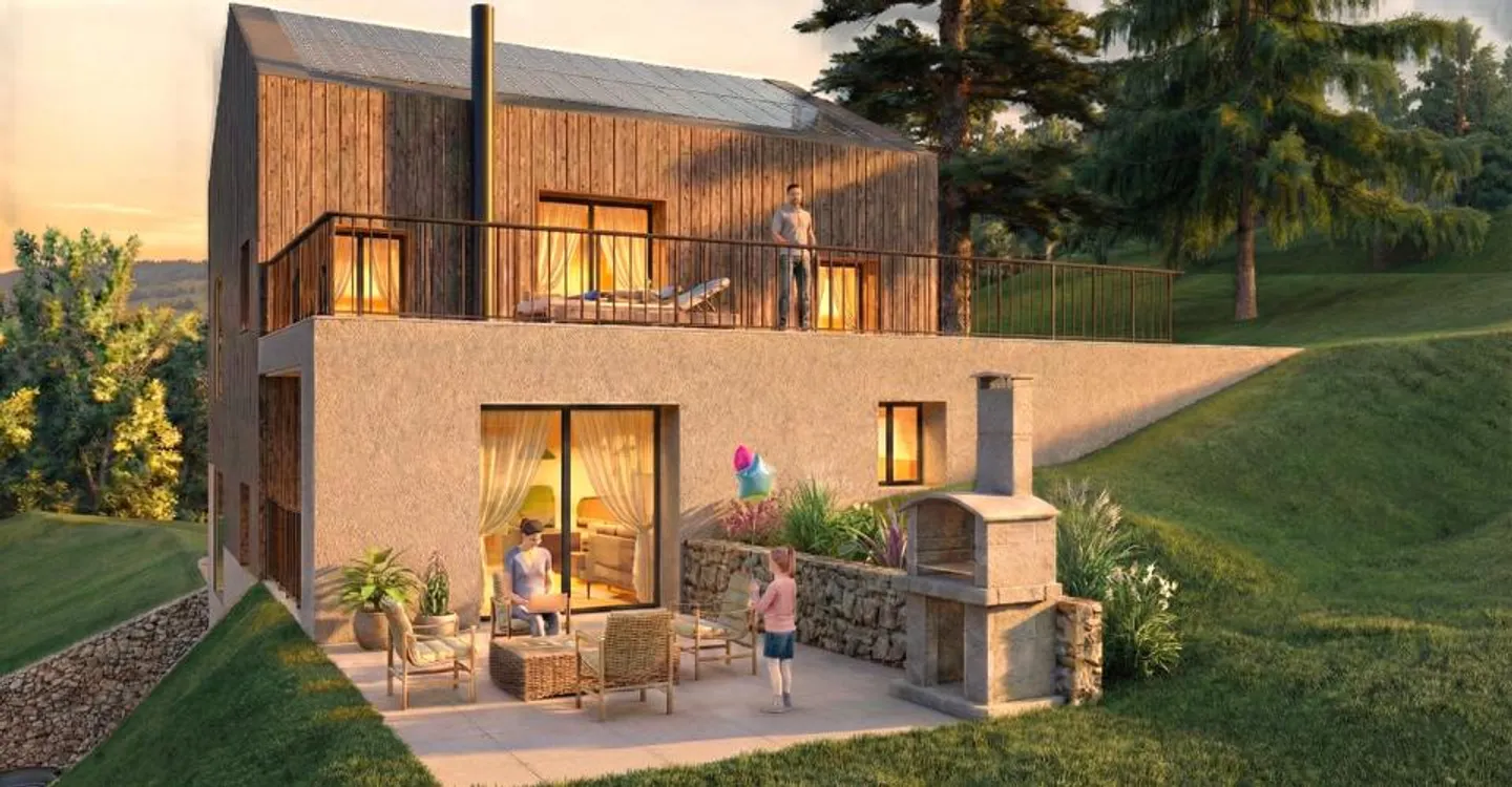 Moderne Villa in Randogne - Foto 4 von 5