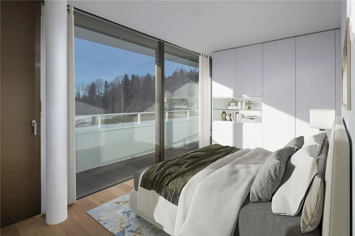 Panoramic Apartment Above Lake Zurich - Exclusive Living with Alpine View - Photo 8 of 13
