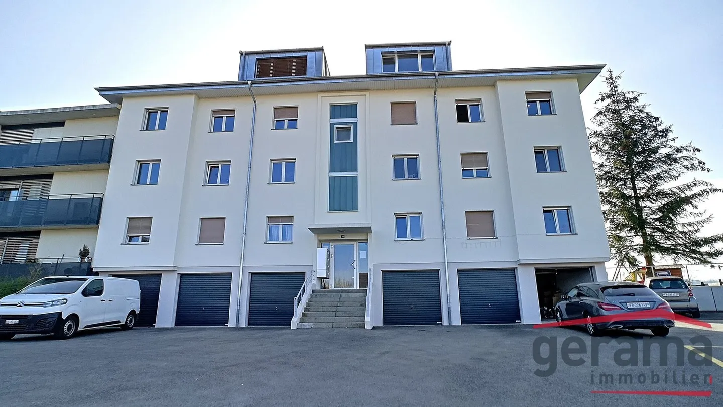 Sehr helles 2,5-Zimmer-Apartment in Rossens - Foto 6 von 8