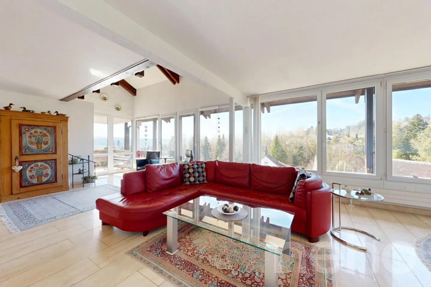 Maison individuelle de 5,5 pièces avec appartement et vue de rêve - Photo 4 sur 12