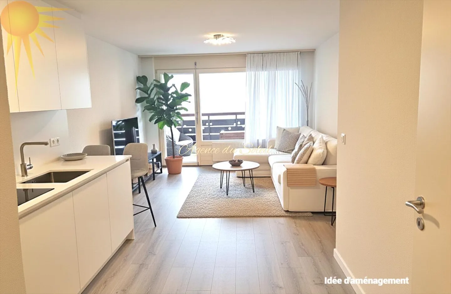 Très joli appartement de 2.5 pièces à proximité du centre de Crans ! - Photo 1 sur 13