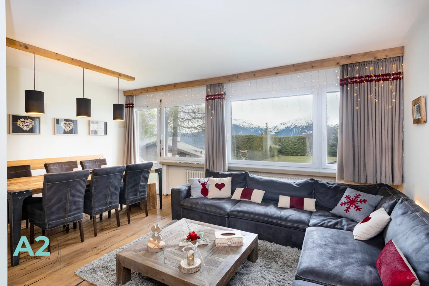 SKI-IN/SKI-OUT WOHNUNG MIT 4,5 ZIMMERN IM GARTENGESCHOSS MIT TERRASSE - Foto 1 von 12