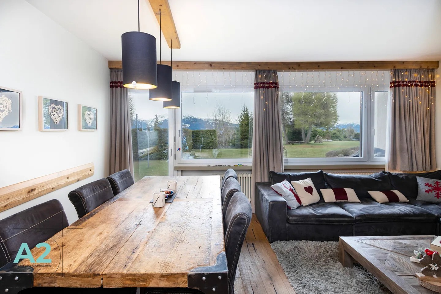 SKI-IN/SKI-OUT WOHNUNG MIT 4,5 ZIMMERN IM GARTENGESCHOSS MIT TERRASSE - Foto 2 von 12