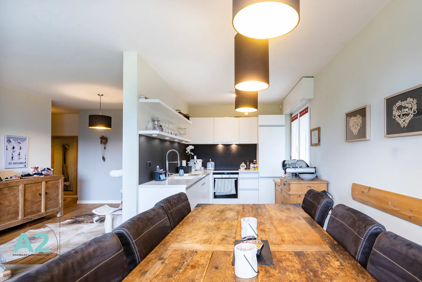 SKI-IN/SKI-OUT WOHNUNG MIT 4,5 ZIMMERN IM GARTENGESCHOSS MIT TERRASSE - Foto 3 von 12