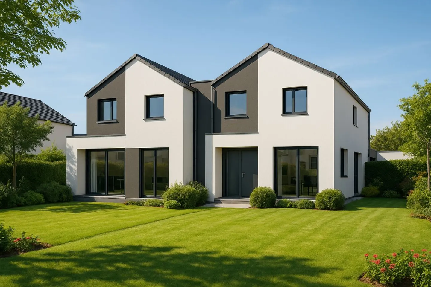 Schönes Reihenhaus mit großem privatem Garten in Coppet - Foto 1 von 8