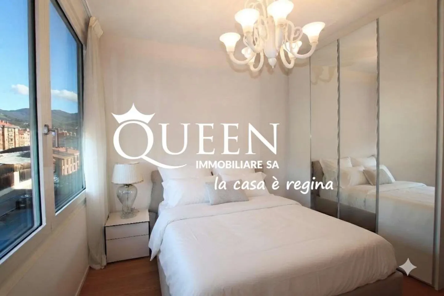 Lugano-Cassarate: lussuoso appartamento 4.5 locali, 150 m², loggia, vista lago - Foto 10 di 13