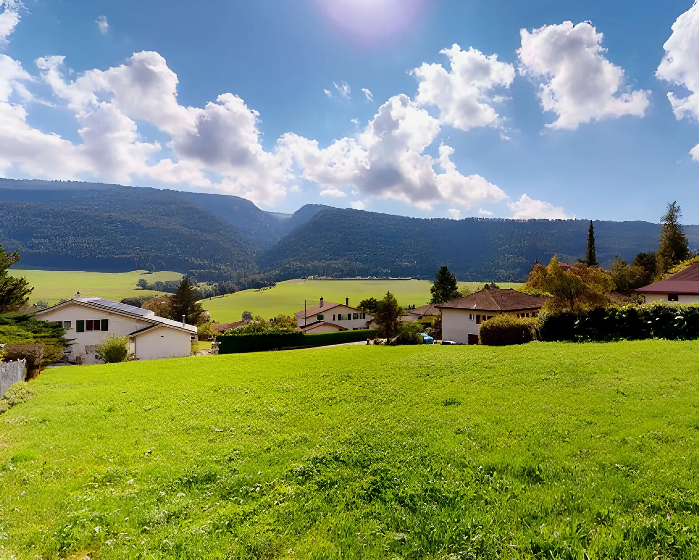 Villeret, magnificent plot with building permit - Photo 2 of 10