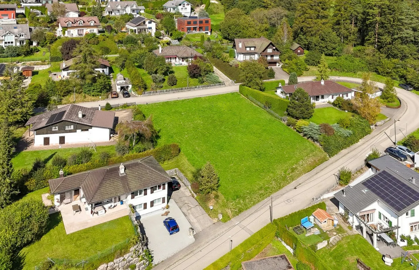 Villeret, magnificent plot with building permit - Photo 9 of 10
