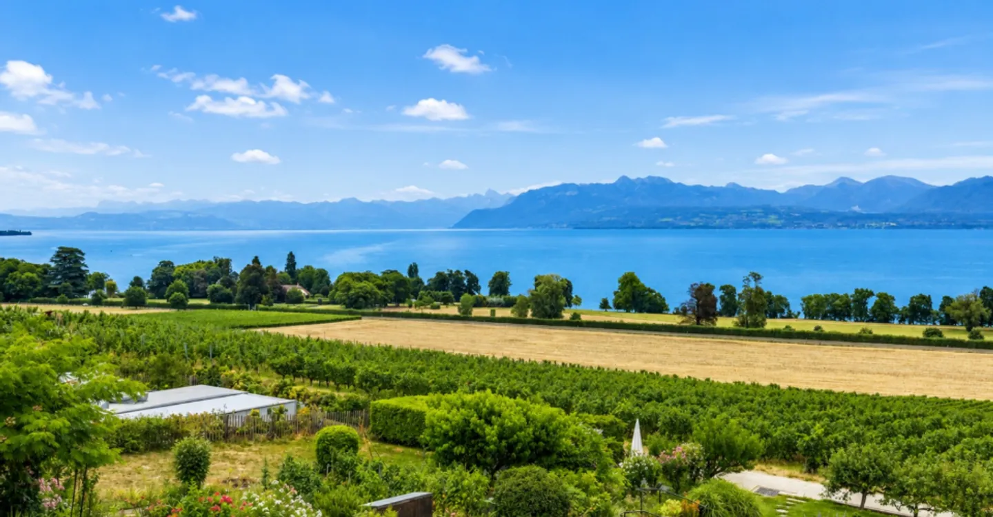 SUPERB HIGH-END DUPLEX WITH EXCEPTIONAL PANORAMA OVER THE LAKE - Photo 1 of 12