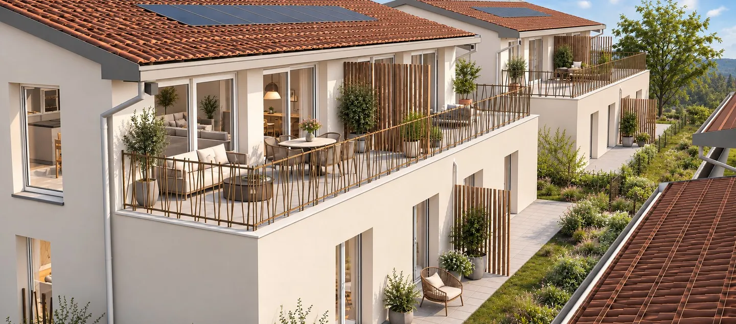 New Twin Villas with Scenic Views - Photo 1 of 3