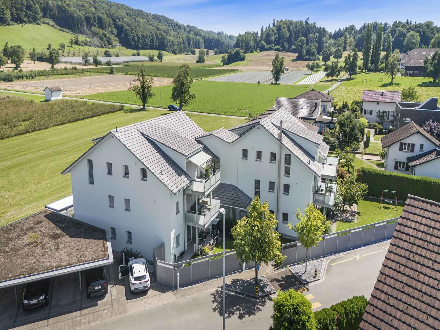 Appartement sous les toits charmant dans le vert Reusstal - Calme. Vue dégagée. Qualité de vie... - Photo 13 sur 13