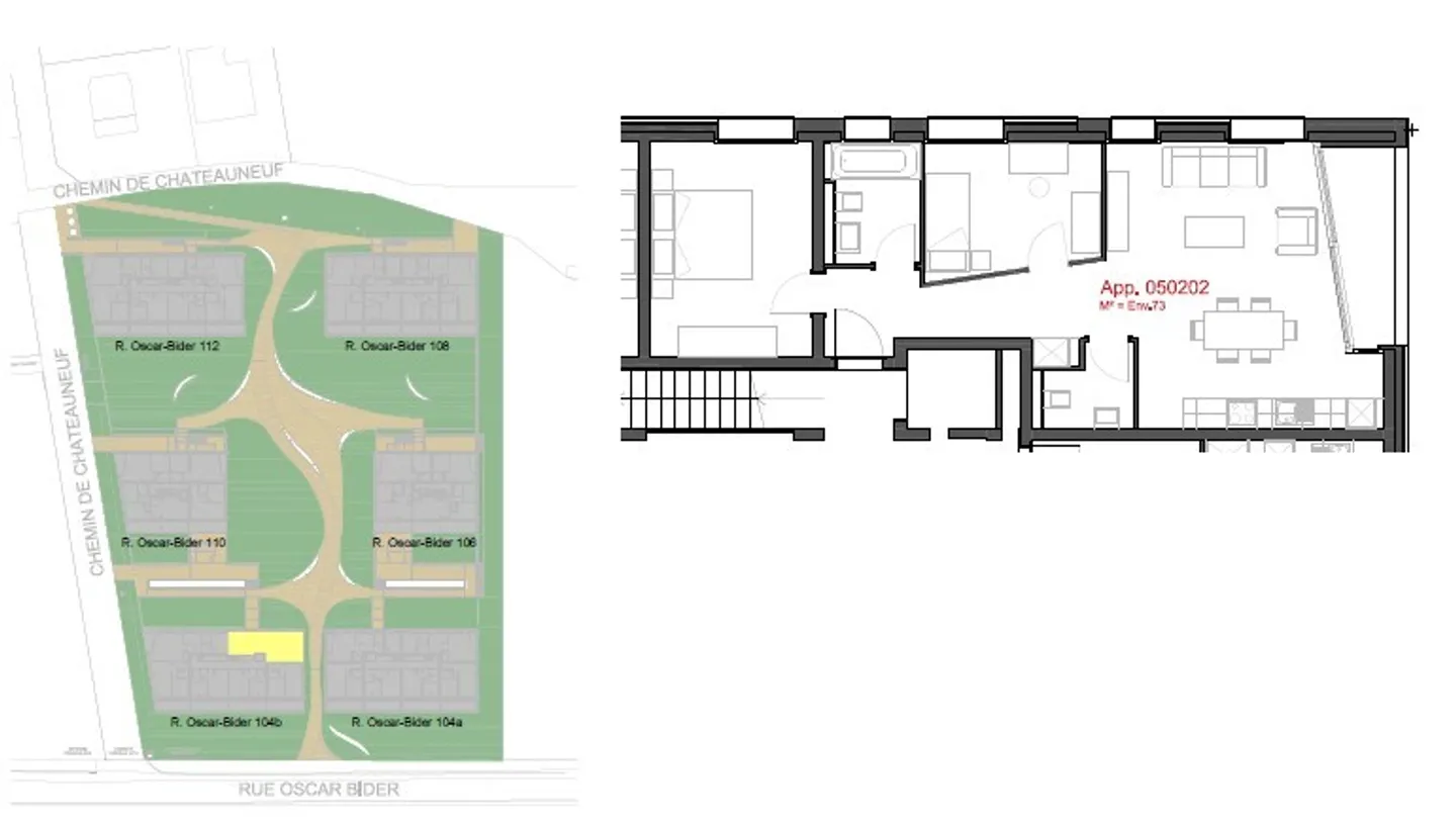3,5-Zimmer-Wohnung - Foto 2 von 7