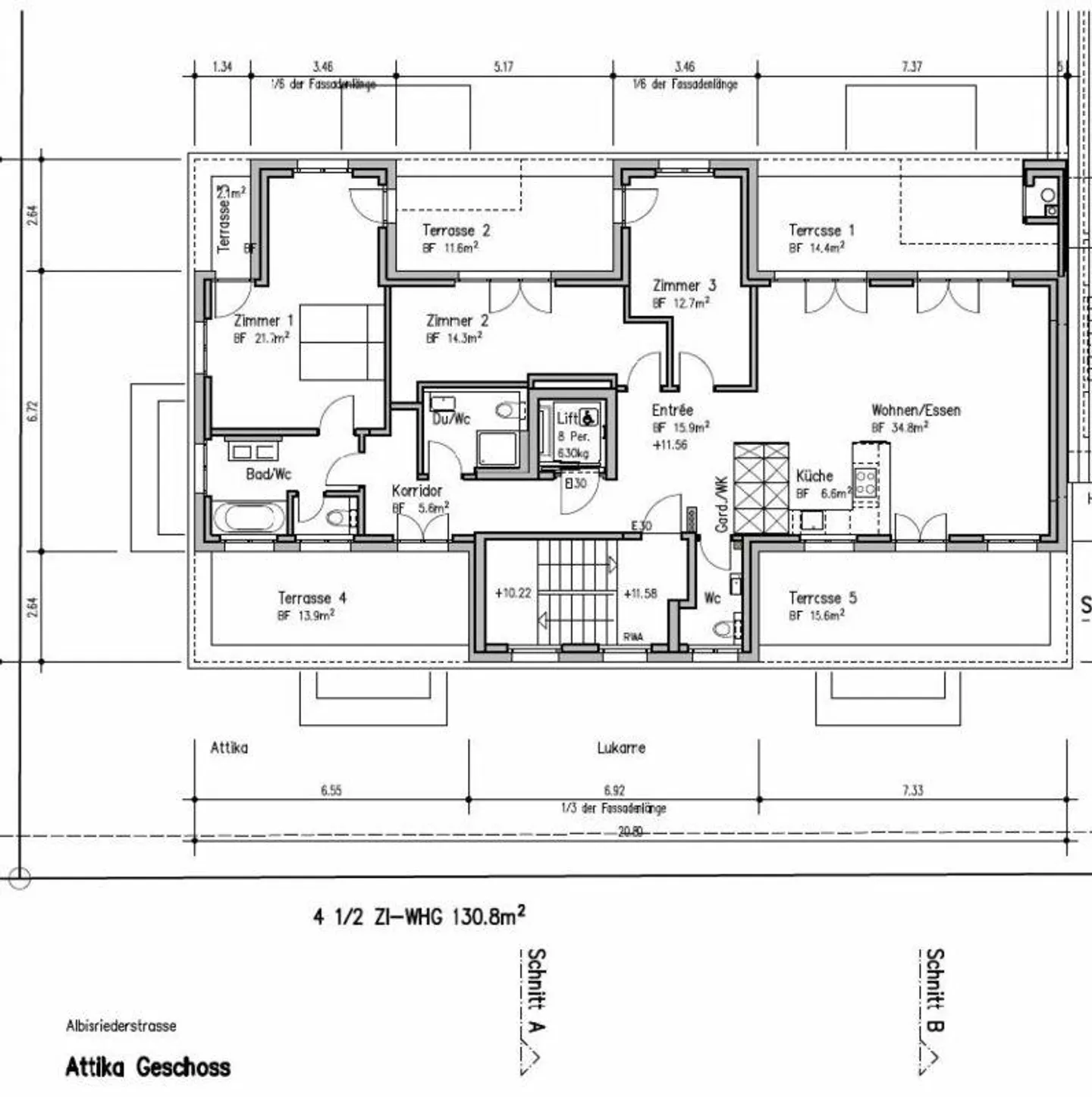 Appartamento attico di 4,5 locali - Foto 12 di 12
