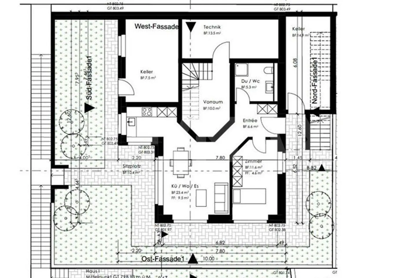 Development "Oberer Bühlweg" House F - 3-Generation House with Apartment - Photo 2 of 10