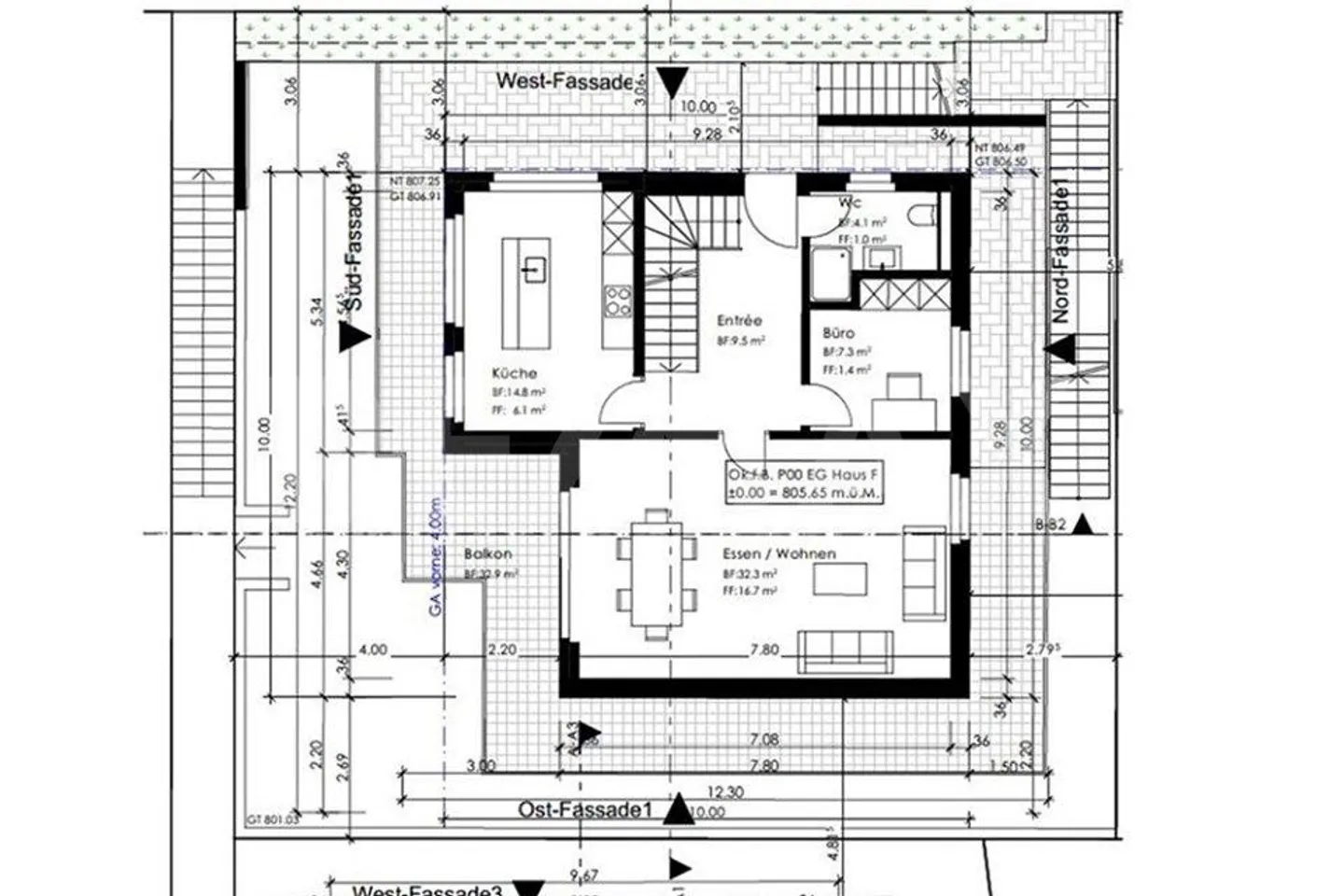 Development "Oberer Bühlweg" House F - 3-Generation House with Apartment - Photo 4 of 10