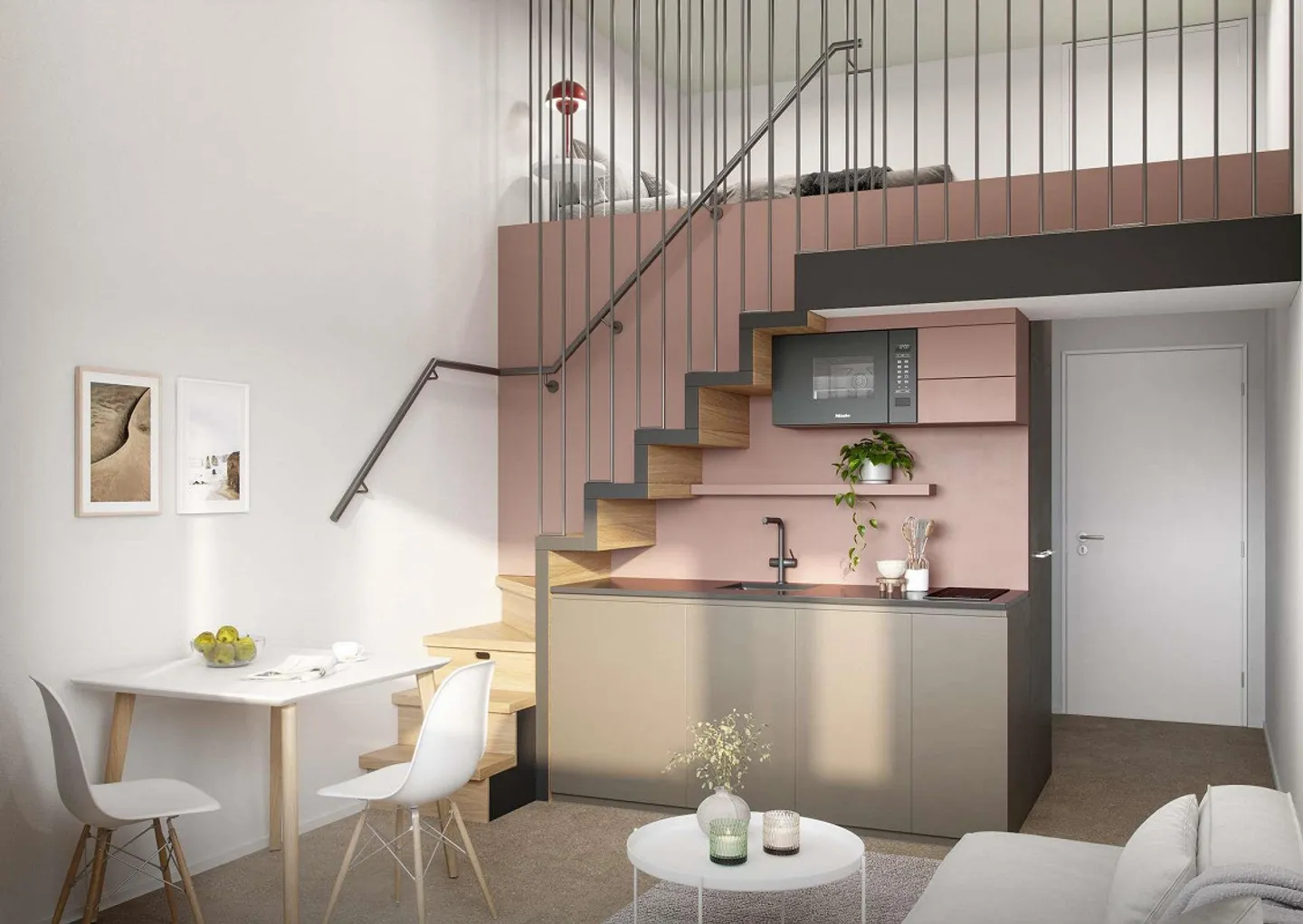 Panoramawohnung im Mezzanin - Foto 1 von 6