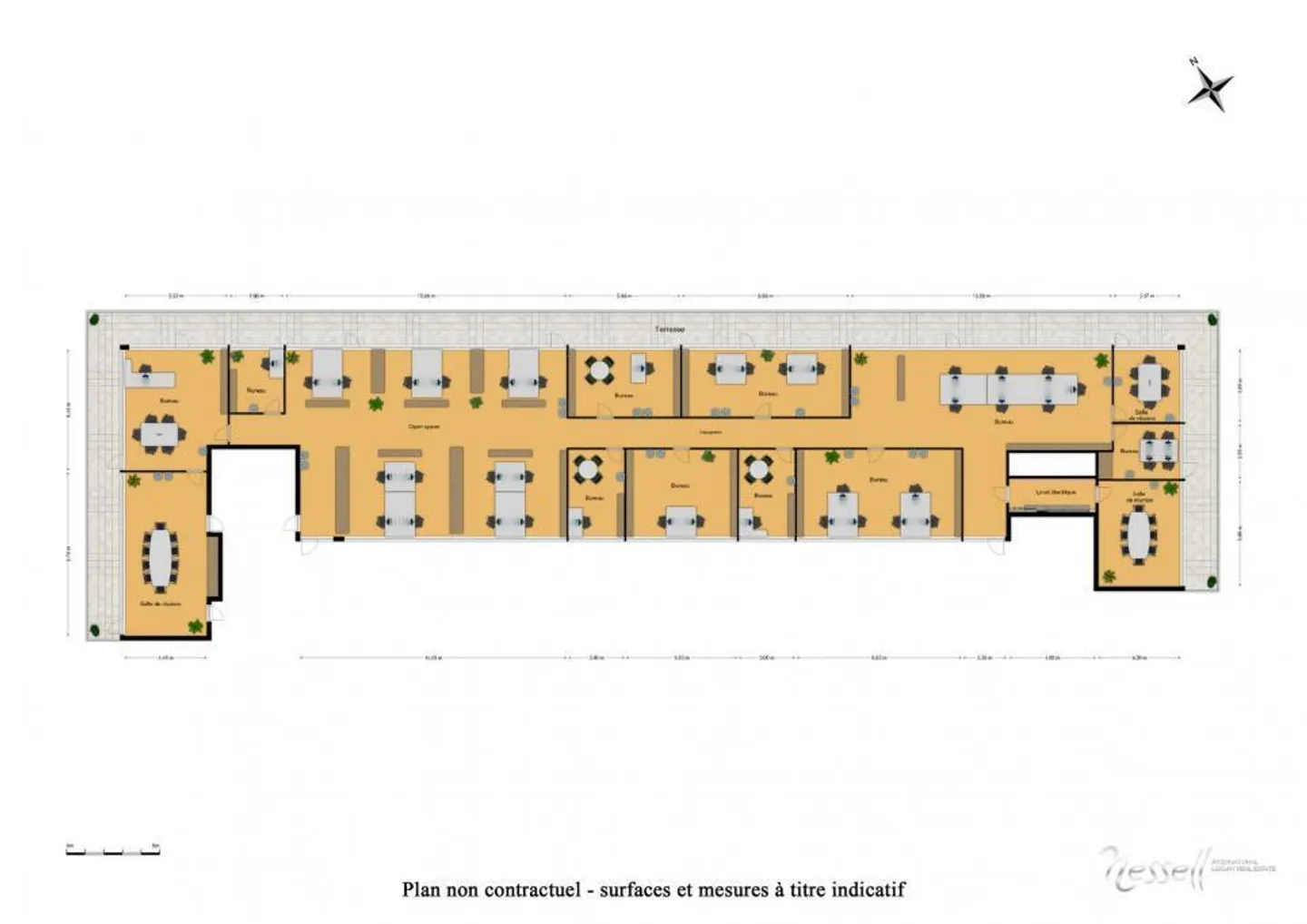 Magnifico spazio di lavoro attico di 570m2 nel cuore del Lignon - Foto 7 di 10