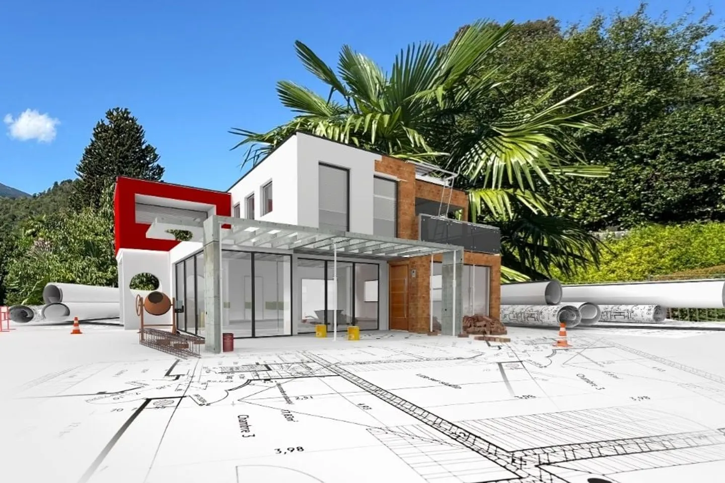 Terreno edificabile esclusivo in un complesso residenziale ben curato con piscina, campo da tennis e parco - Foto 8 di 15