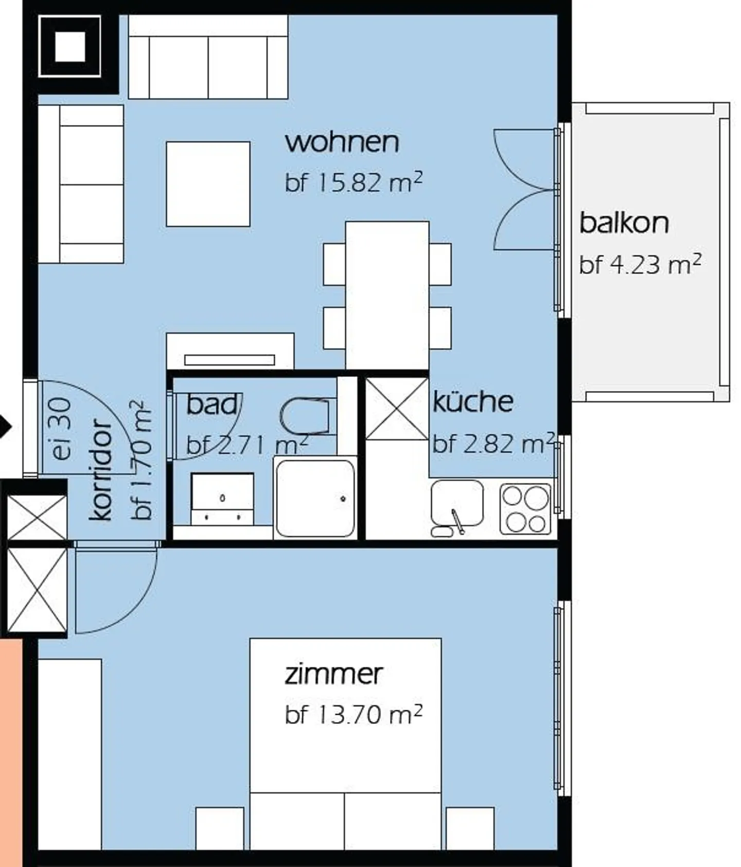 Affordable Single Apartment - Photo 6 of 6