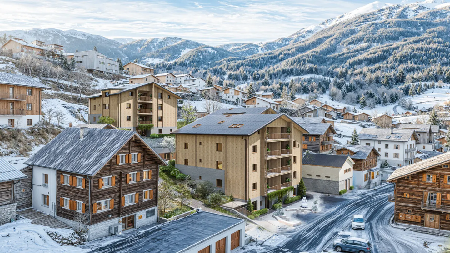 Nuovo HASOL a Bürchen con appartamenti in affitto da 1,5 a 5,5 stanze - Foto 7 di 13