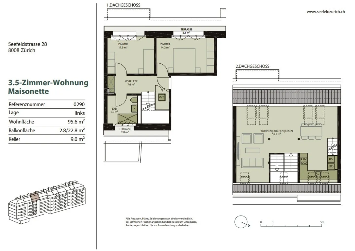 Prima occupazione - Esclusiva residenza duplex a Zurigo-Seefeld - Foto 10 di 10