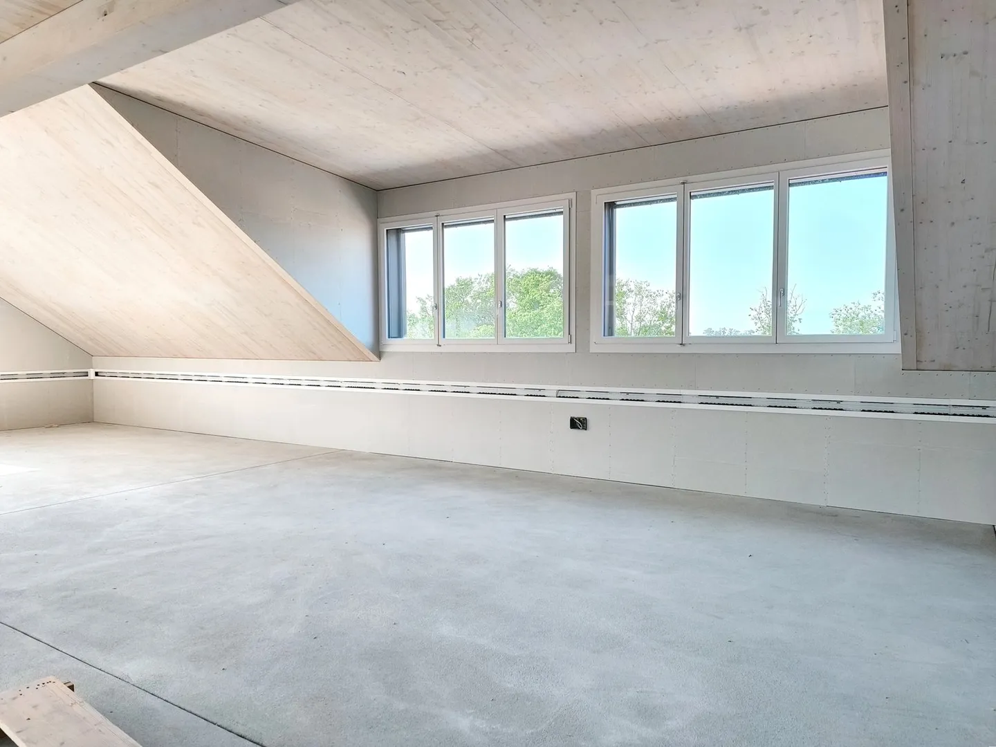 Ihr neuer Gewerbestandort: 420 - 1'000m2 Büroflächen im Edelrohbau mit Terrasse 240m2 und Aussicht - Foto 10 von 20