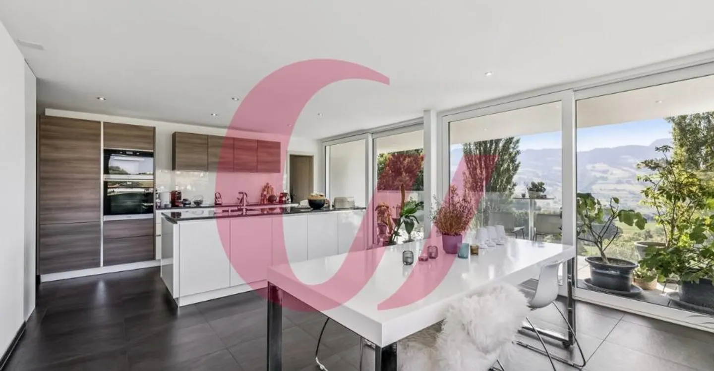 Magnifico appartamento di 5,5 locali con vista mozzafiato! - Foto 2 di 9