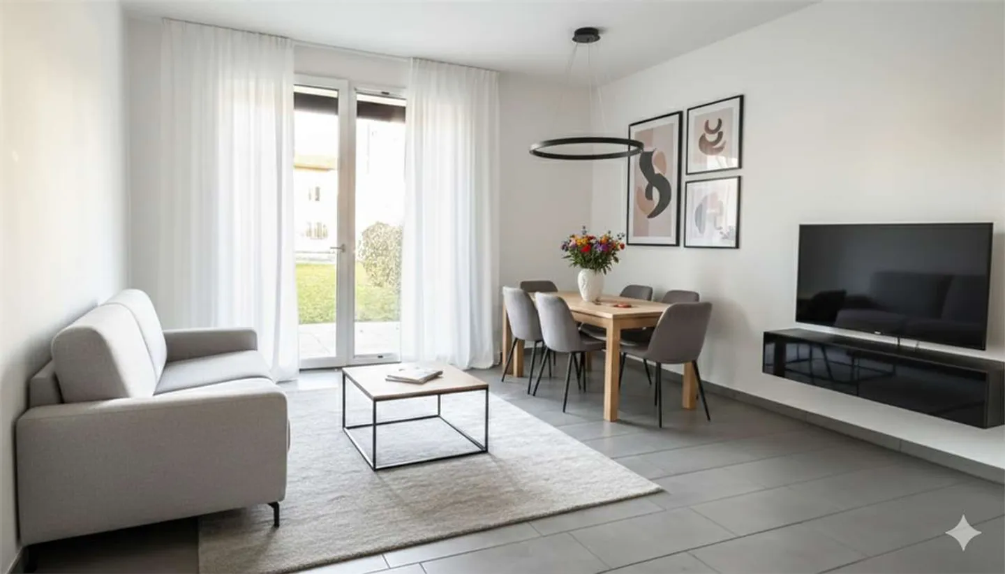 Modern Apartment with Garden - Photo 3 of 16