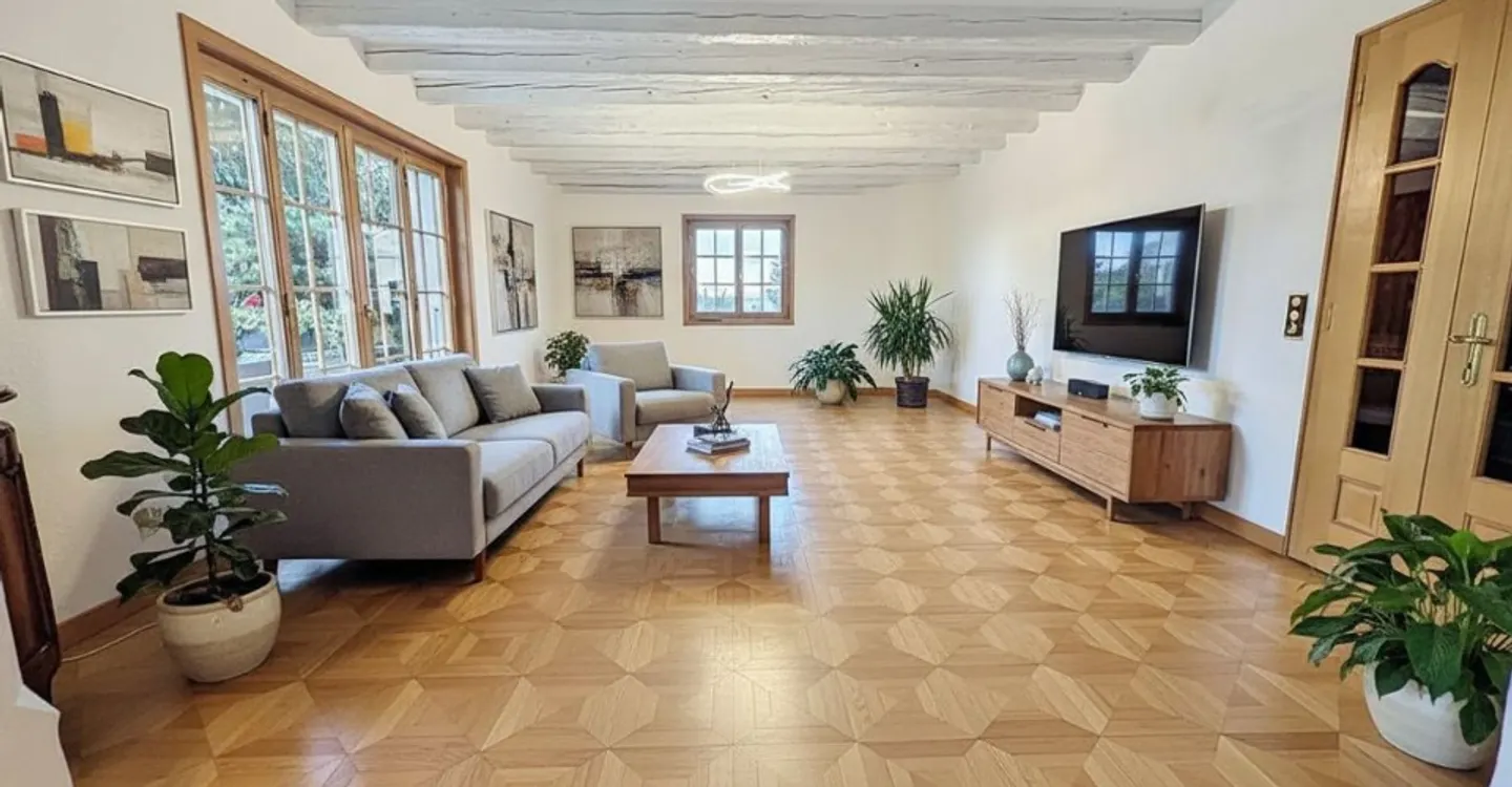 Maison extraordinaire - Autonome, rentable et rénovée avec sophistication, à 20 minutes de Lausanne - Photo 8 sur 12