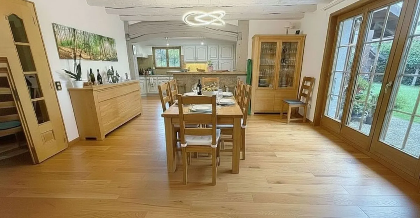 Maison extraordinaire - Autonome, rentable et rénovée avec sophistication, à 20 minutes de Lausanne - Photo 9 sur 12