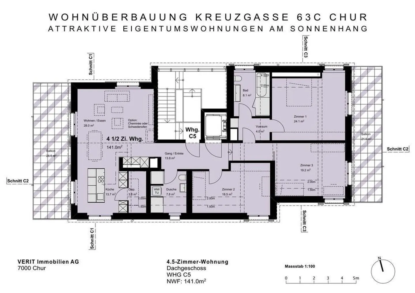 Moderne Wohnung an ruhiger Lage - Foto 11 von 11