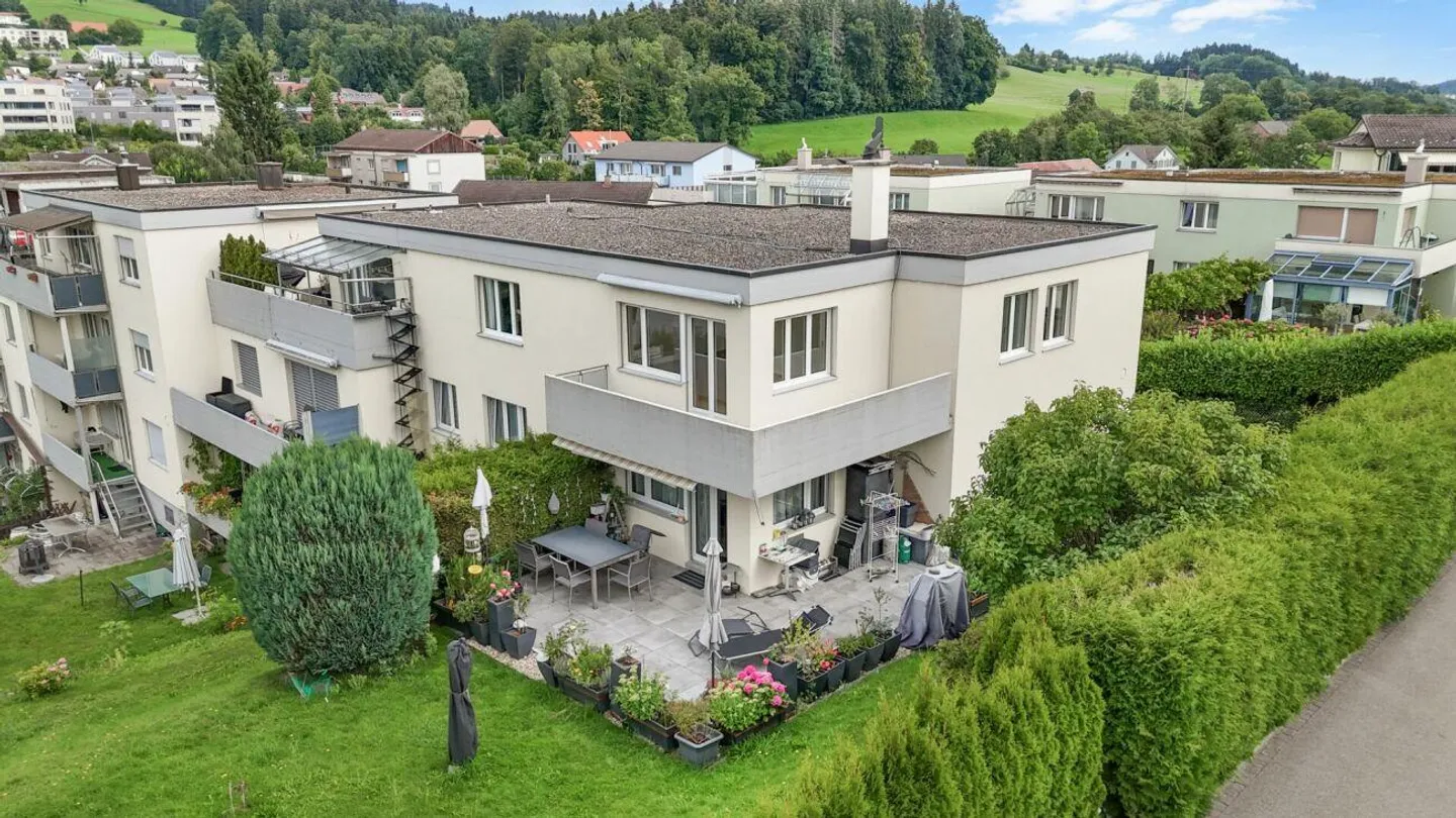 Appartement confortable de 3,5 pièces avec belle vue à Abtwil - Photo 13 sur 15