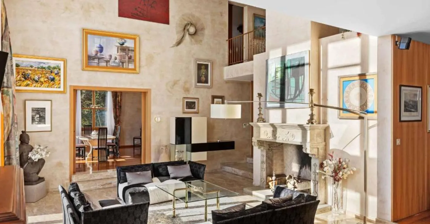 Elegante Villa mit Panorama über den Genfersee und die Alpen - Foto 10 von 13