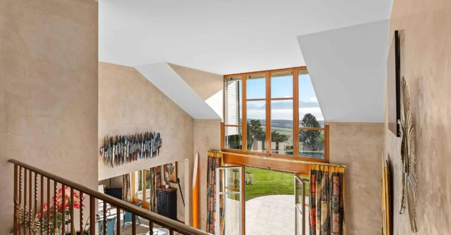 Elegante Villa mit Panorama über den Genfersee und die Alpen - Foto 12 von 13