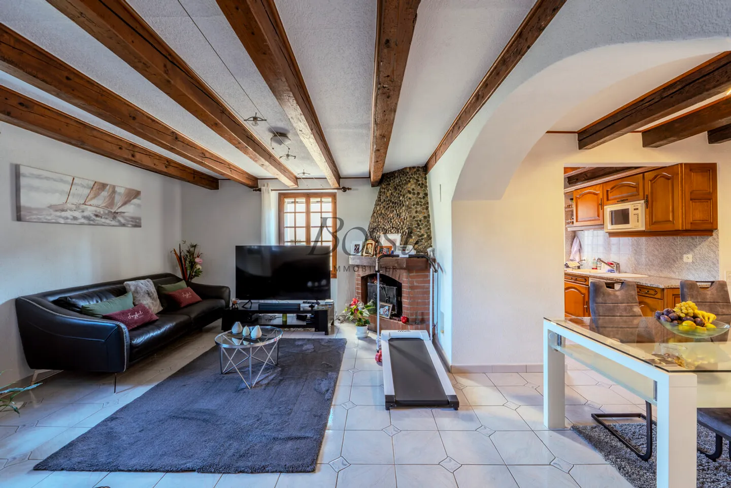 Casa di campagna, vista lago e Alpi, 2 appartamenti, reddito immediato - Foto 13 di 18