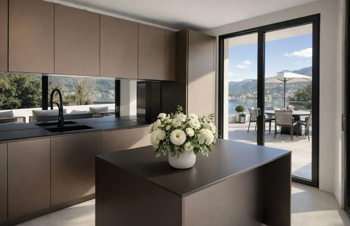 Design villa in a unique location with breathtaking lake view and dock - Photo 6 of 23