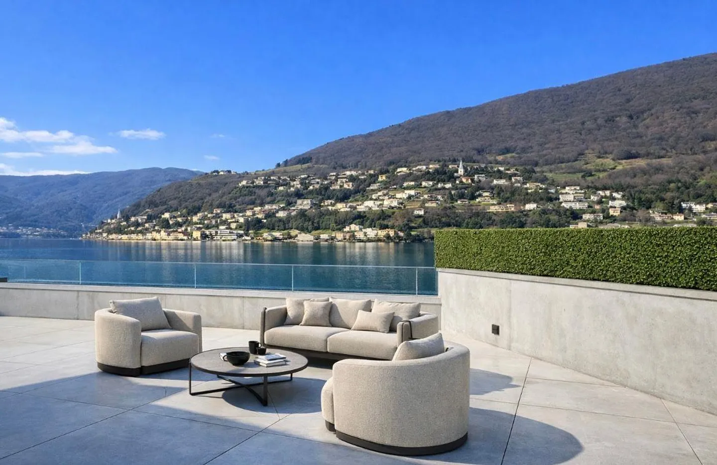 Design villa in a unique location with breathtaking lake view and dock - Photo 20 of 23