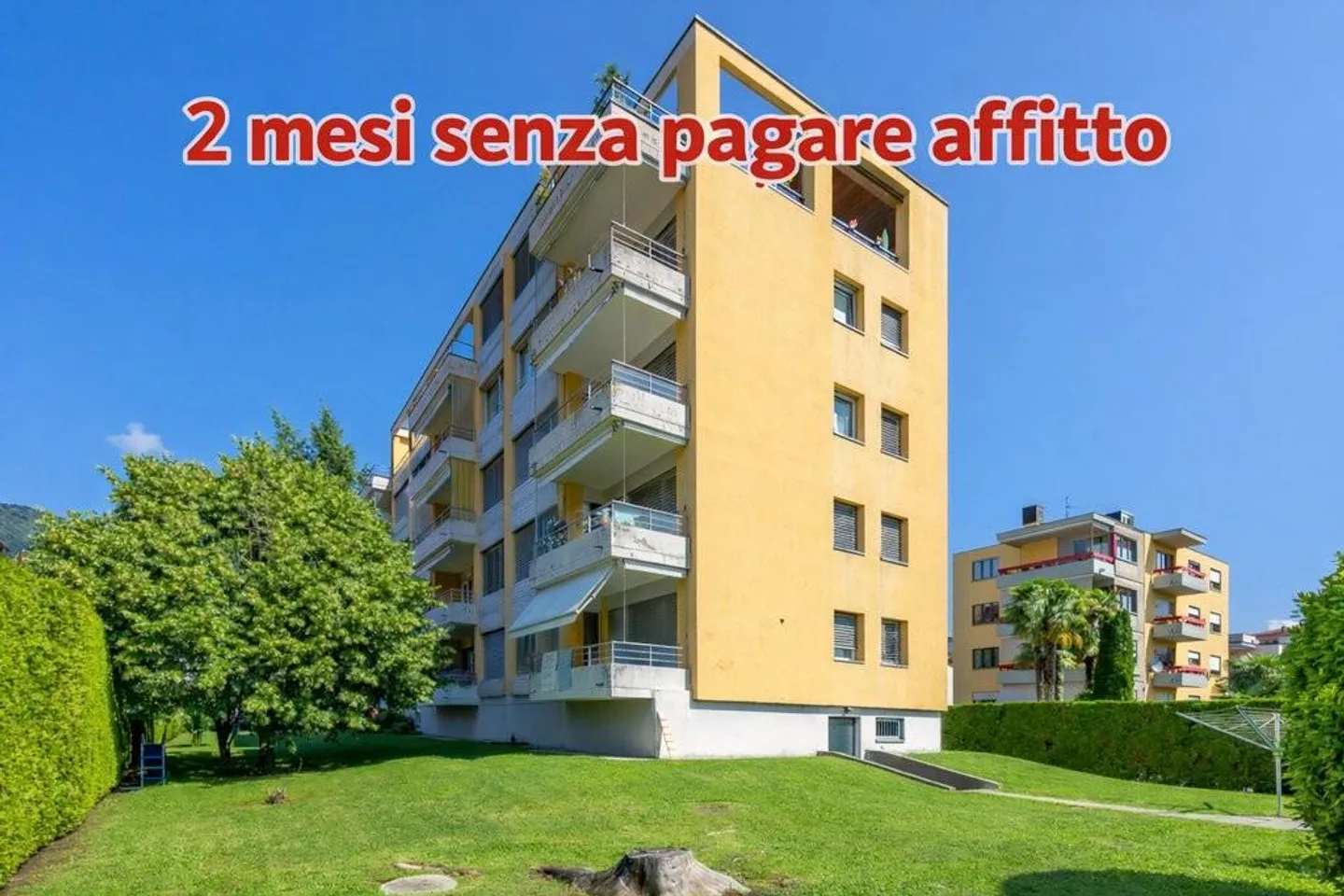 Gemütliche Wohnung in Caslano. Zwei Monate Miete kostenlos! - Foto 1 von 9
