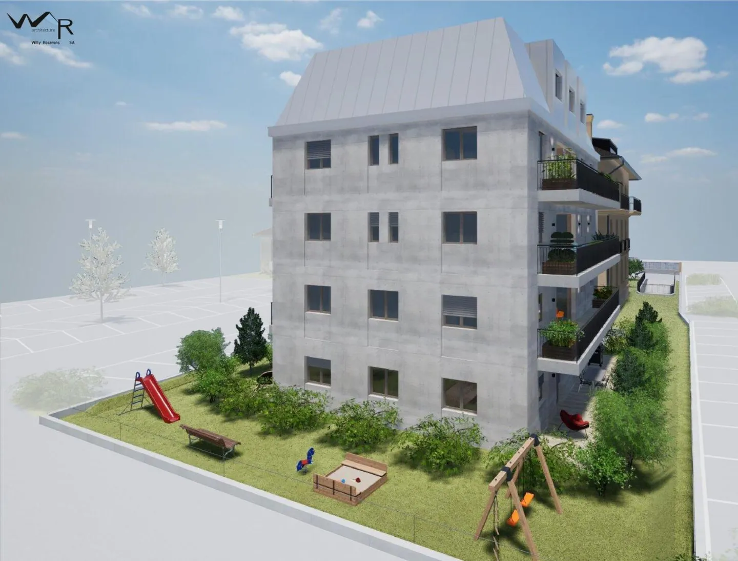 Appartamento con terrazza 4.5 stanze - Foto 12 di 13