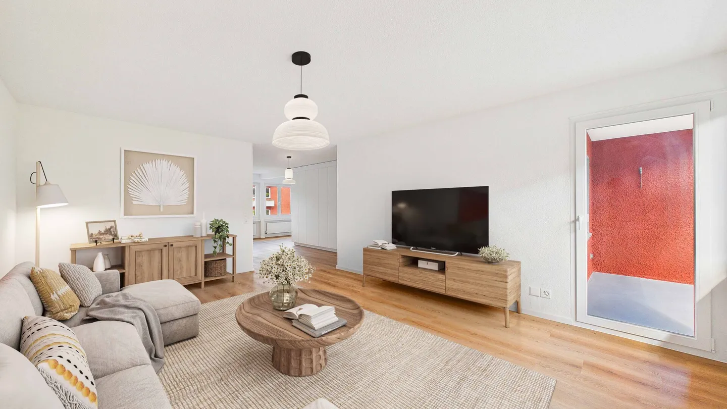 Appartamento 4.5 camere ristrutturato con stile in una posizione adatta alle famiglie a Würenlos - Foto 4 di 13