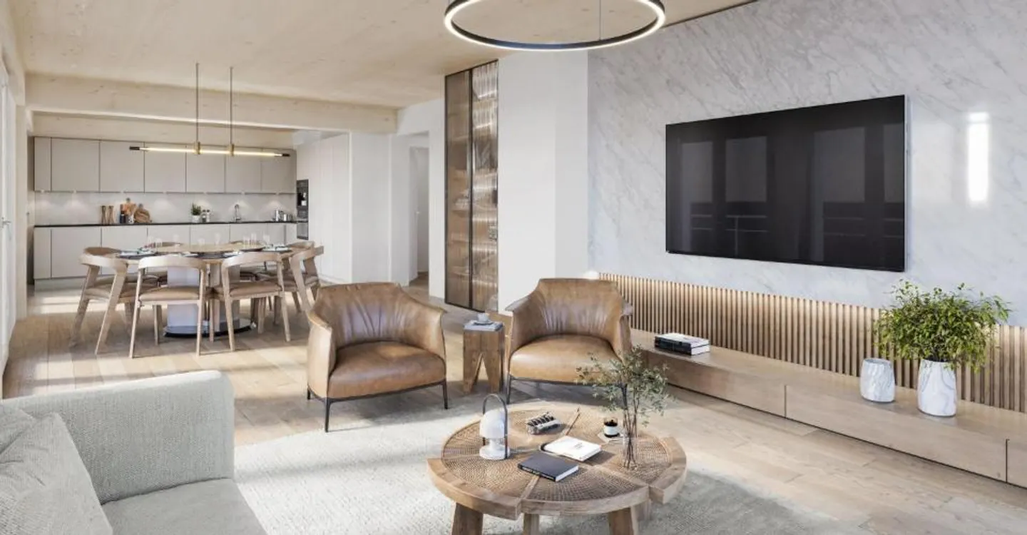 Spazioso attico di 4,5 stanze con terrazze di 38,5 m² - Foto 1 di 6
