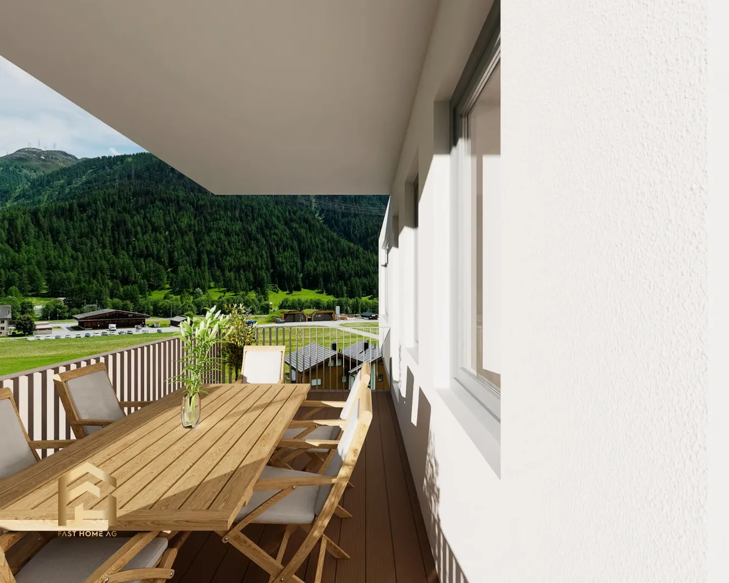 Charming 4.5-Room Apartment in Ulrichen - Photo 7 of 13