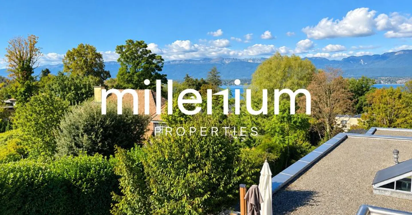 Bella villa familiare contemporanea con vista lago ad Anières - Foto 2 di 12