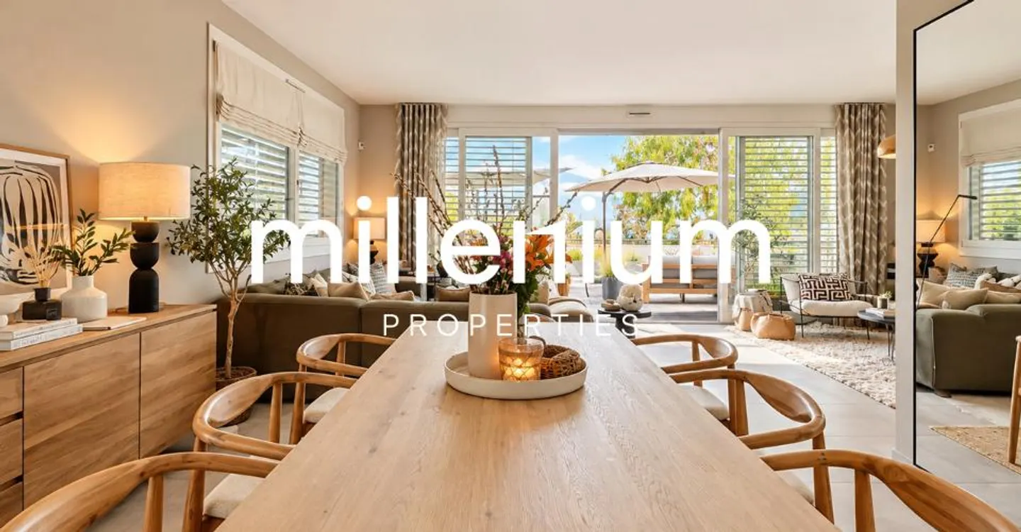 Bella villa familiare contemporanea con vista lago ad Anières - Foto 3 di 12