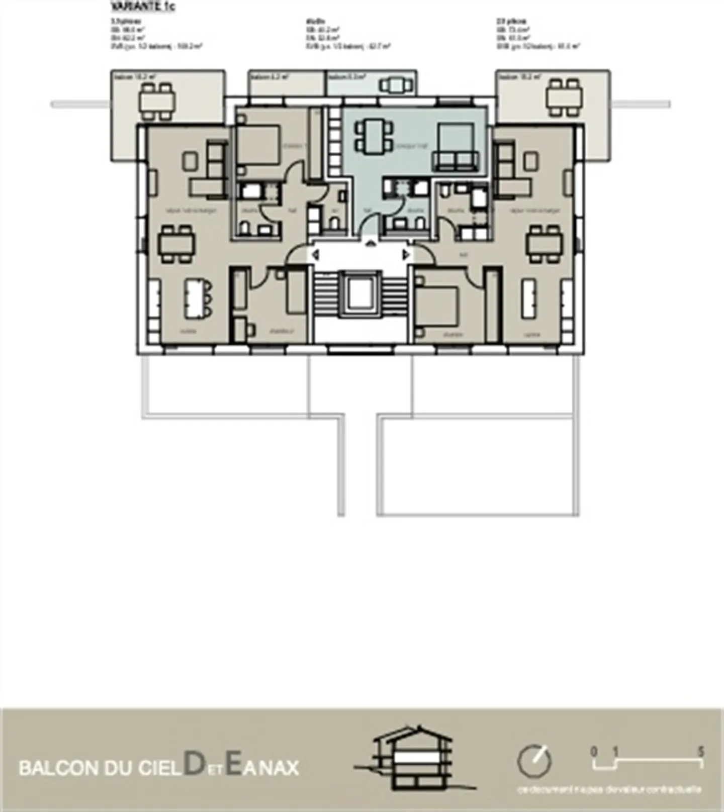 Balcon du Ciel a Nax - Residenze principali da monolocali a 4 camere, inizio dei lavori nella primavera del 2025 - Foto 9 di 13