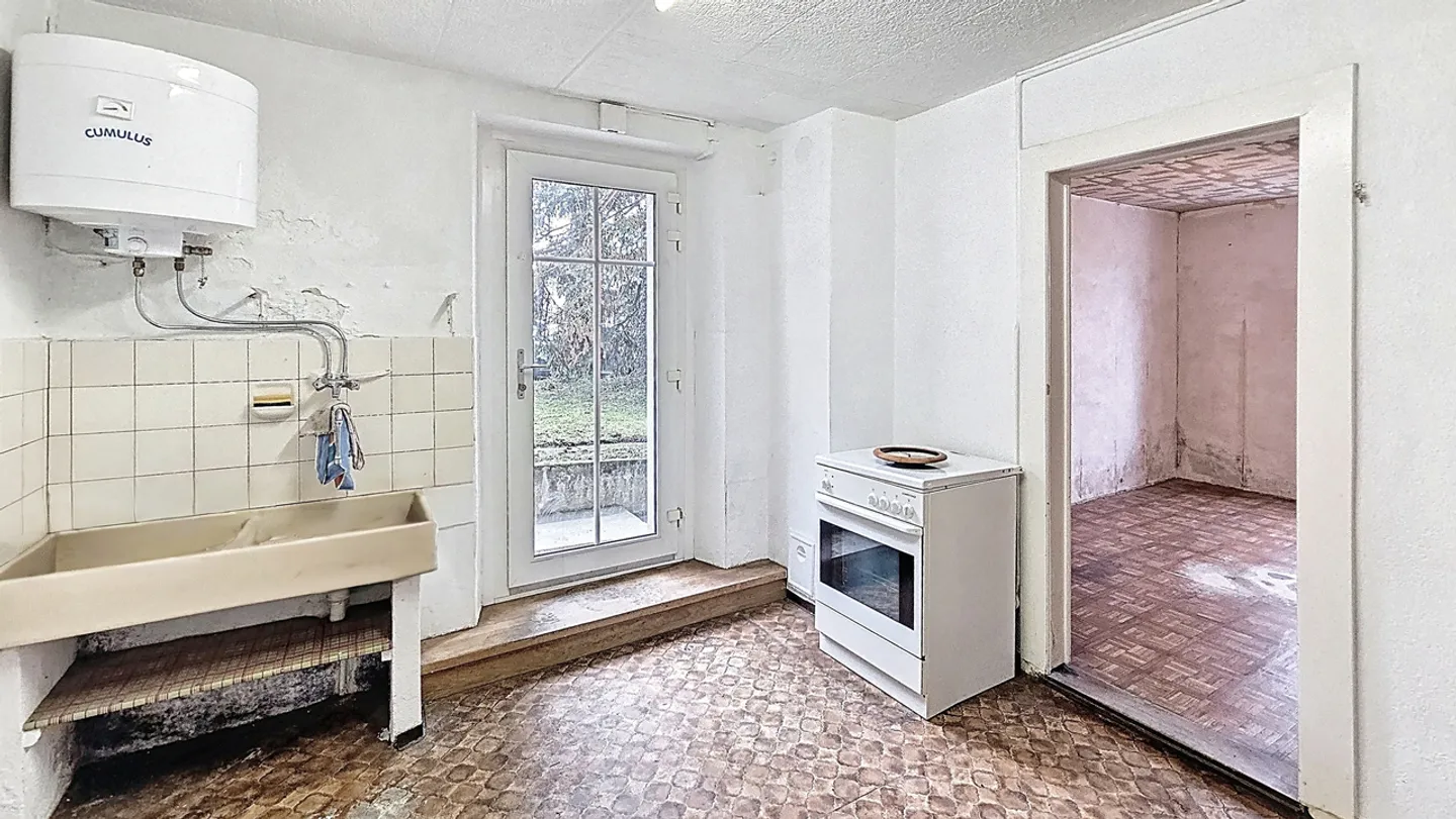 Maison de village simple avec 5,5 pièces à rénover à Oleyres (Avenches) / VD - Photo 11 sur 19