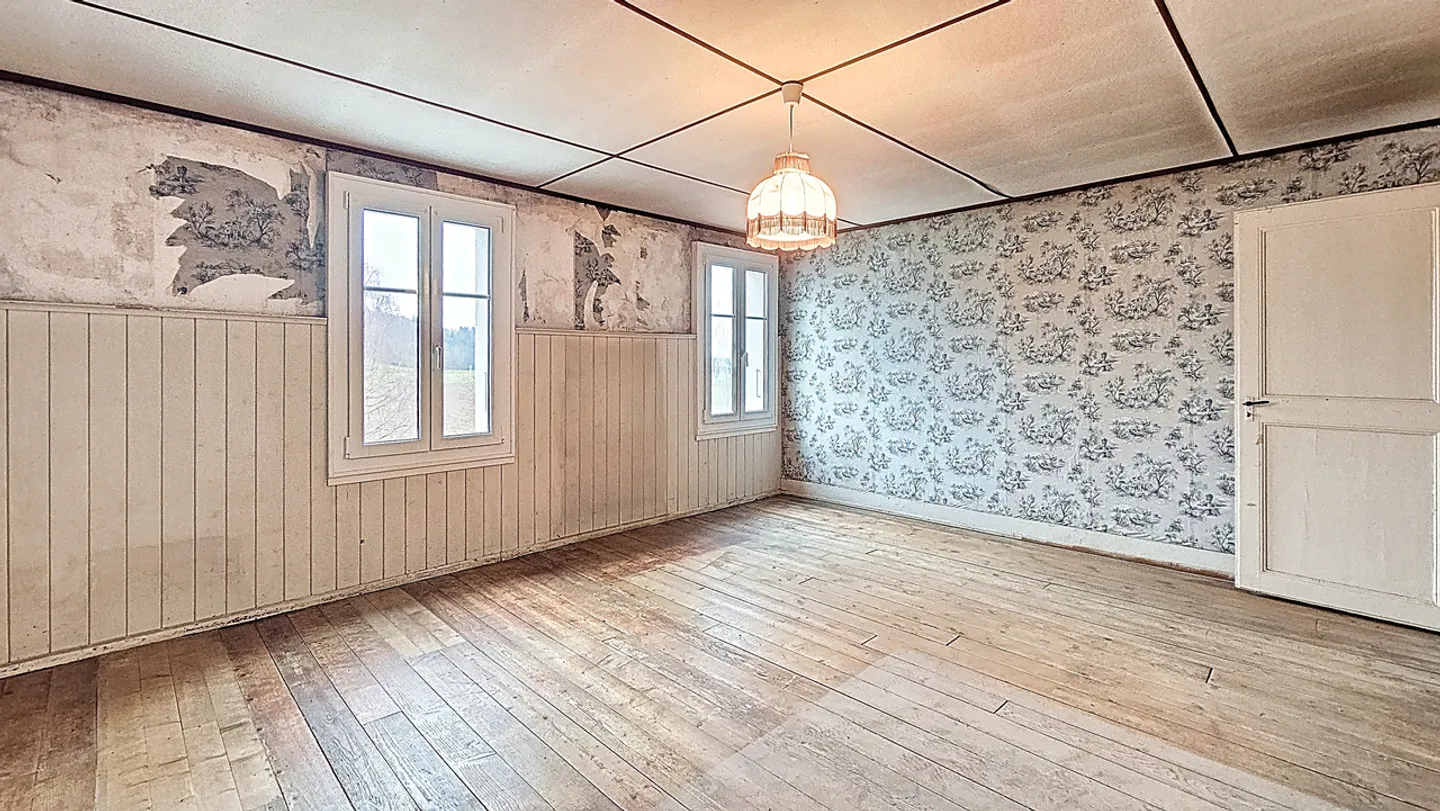 Maison de village simple avec 5,5 pièces à rénover à Oleyres (Avenches) / VD - Photo 17 sur 19